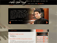 Tablet Screenshot of andrasgaborviragh.com